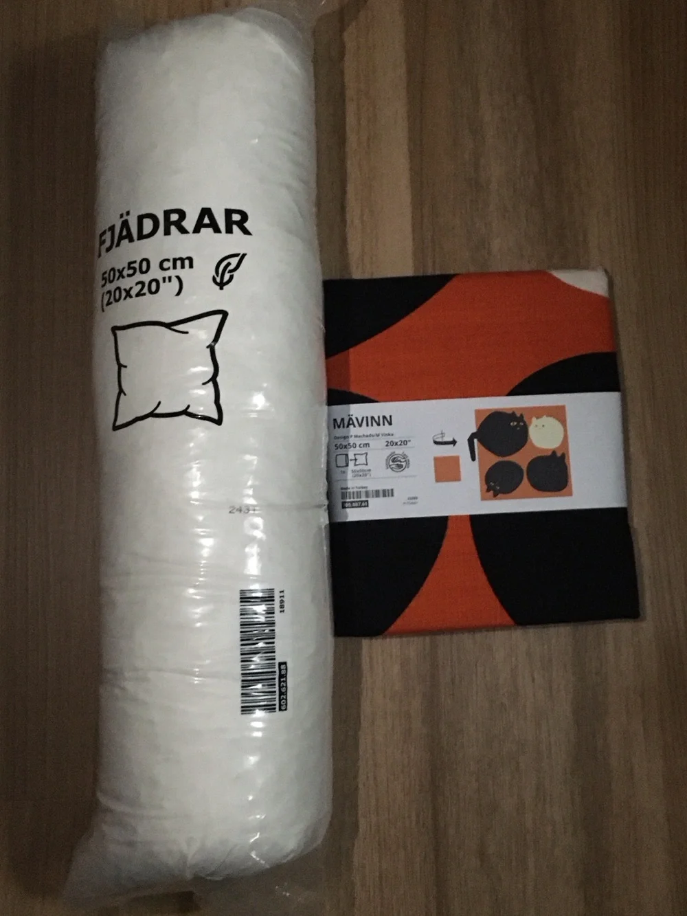 NWT IKEA MÄVINN Cushion Bundle (cover with inner cushion)